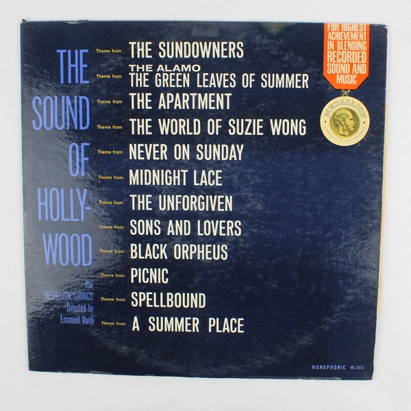 The Medallion Strings The Sound of Hollywood Medallion ML-7513