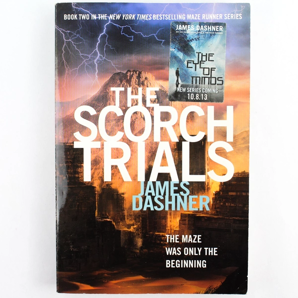 The Scorch Trials by James Dashner - Maze Runner Book Two - Good Condition PB