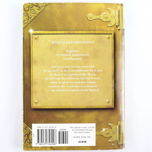 Artemis Fowl by Eoin Colfer 2001 Paperback Book One