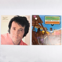 Lot of 2 VTG 12" Vinyl Record Album, Herb Alpert Tijuana Brass Warm Going Places