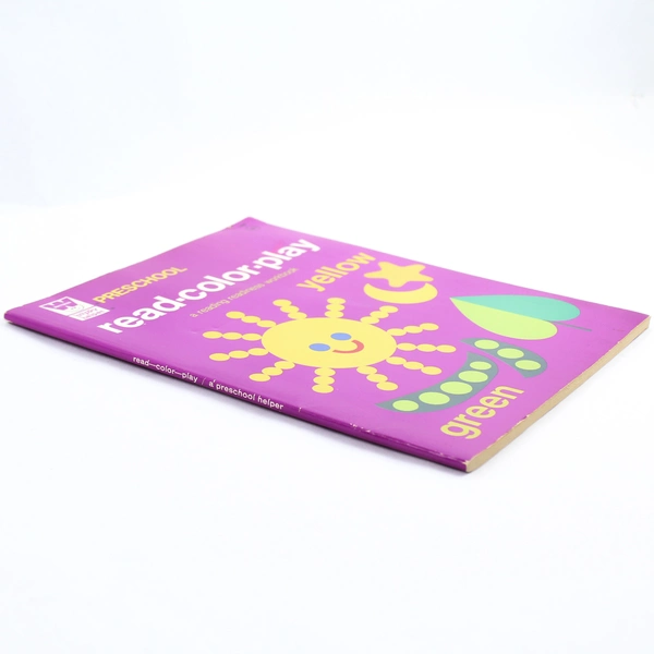 Whitman Happy Helper Preschool Read Color Play Reading Workbook 1971