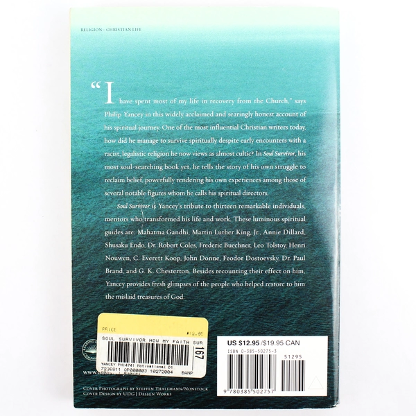 Soul Survivor by Philip Yancey 2003 Paperback Good Condition with Writing