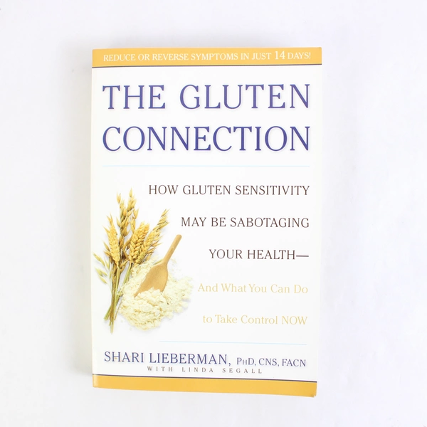 Set of 2 Gluten Books The Gluten Connection & Dangerous Grains Health Care