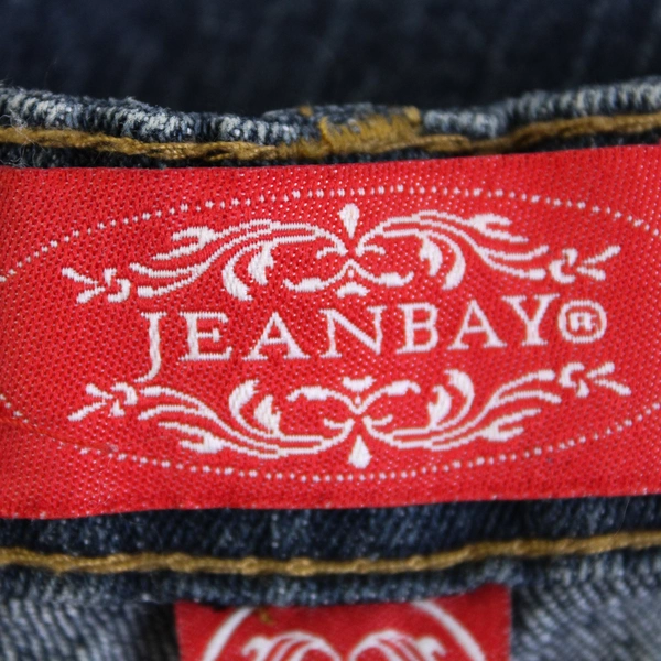 Jeanbay Denim Capri Women's Size 16 Bedazzled Medium Wash High Rise