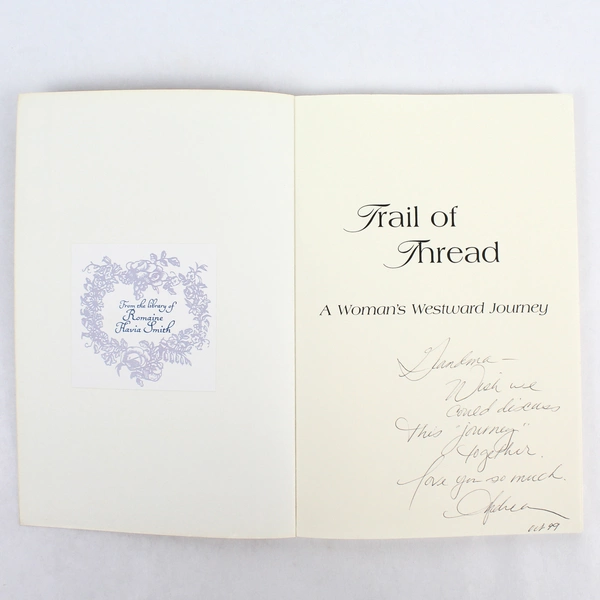 Set of 3 Trail of Thread Series by Linda K. Hubalek Historic Fiction Paperbacks