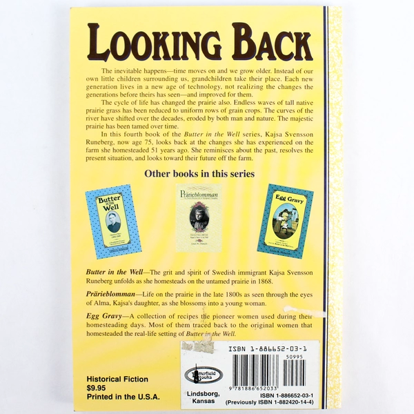 Looking Back by Linda K. Hubalek Book 4 1999 Butterfield Books Paperback