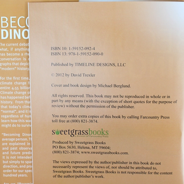 Becoming Dinosaurs by David Trexler 2012 Hardcover Book - Good Condition