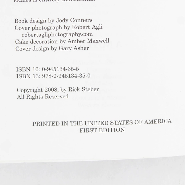 Forty Candles on a Cowboy Cake A Novel by Rick Steber 2008 1st Edition Signed