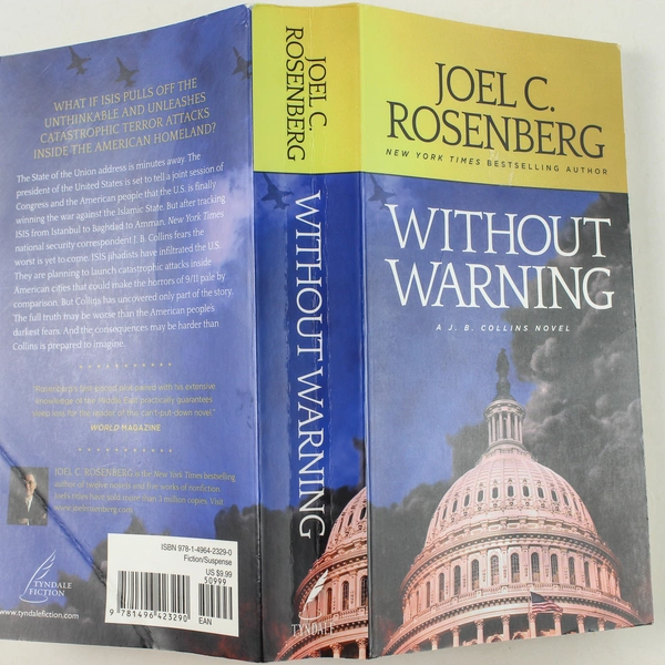 Without Warning by Joel C. Rosenberg 2017 Paperback