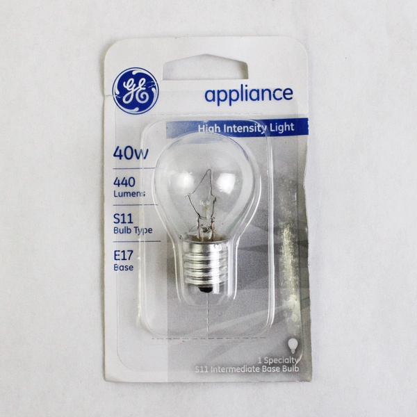 GE 35156 Appliance Bulb 40-Watt Intermediate Base S11 Bulb Type New