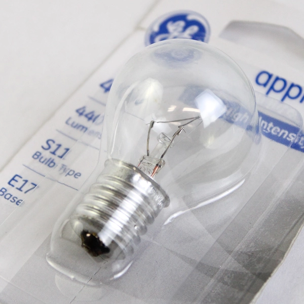 GE 35156 Appliance Bulb 40-Watt Intermediate Base S11 Bulb Type New