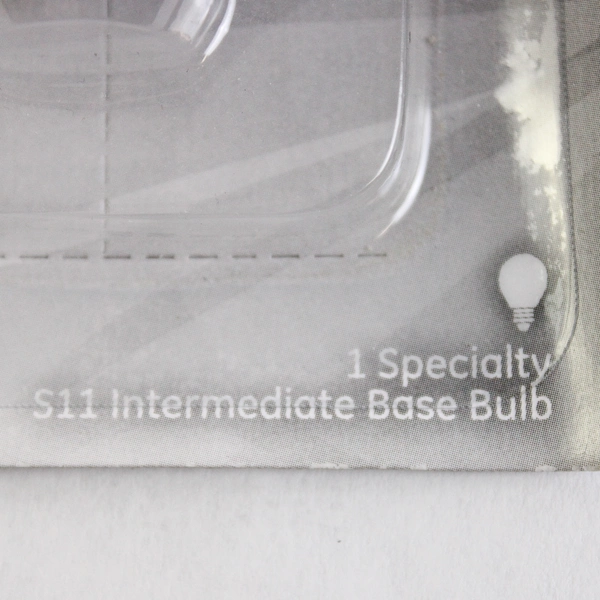 GE 35156 Appliance Bulb 40-Watt Intermediate Base S11 Bulb Type New