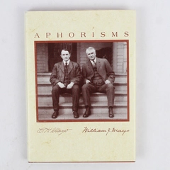 Aphorisms By William James Mayo 1997 Hardcover DJ