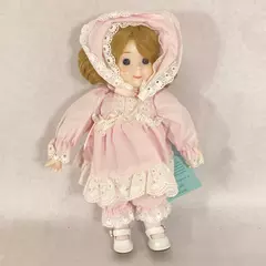 Vtg 1983 Dynasty Doll Collection Kara Jane Bisque Porcelain And Cloth Doll 11.5"