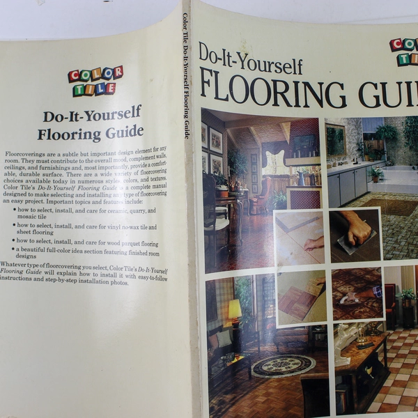 Color Tile Do-It-Yourself Flooring Guide 1983 PB