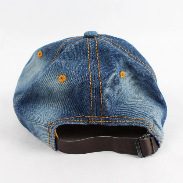 Magid Hats Women's Bedazzled Cotton Denim Baseball Cap Hat