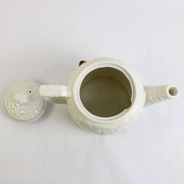 VTG Porcelier China Teapot with Lid Cobblestone Dutch Flower Pattern 2 Quart