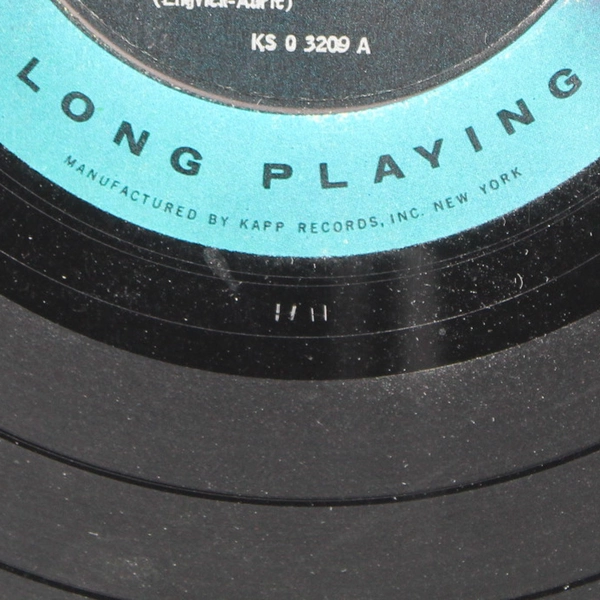 Roger Williams Record Songs of the Fabulous Fifties 1957 LP 12" Vinyl