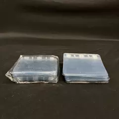 Lot of 96 Clear Plastic Vaccine Card Holders 4.25 x 4.5 Inch - New Condition