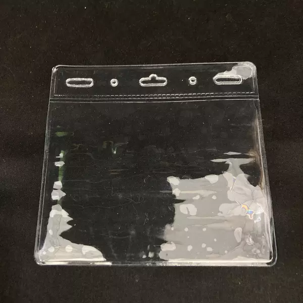 Lot of 96 Clear Plastic Vaccine Card Holders 4.25 x 4.5 Inch - New Condition