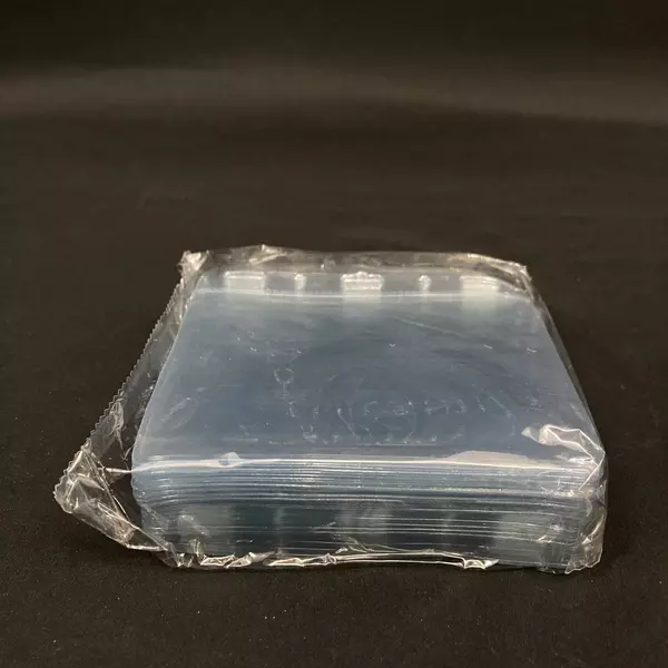 Lot of 96 Clear Plastic Vaccine Card Holders 4.25 x 4.5 Inch - New Condition