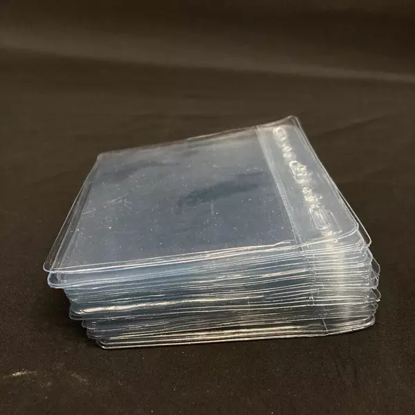 Lot of 96 Clear Plastic Vaccine Card Holders 4.25 x 4.5 Inch - New Condition