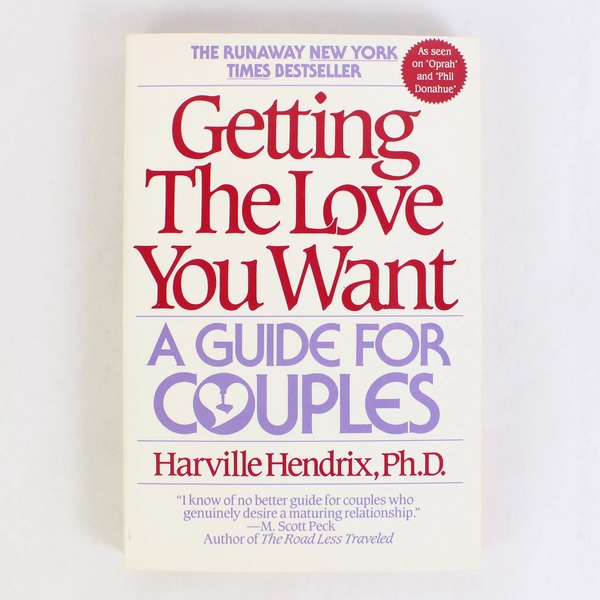 Getting the Love You Want by Harville Hendrix 1992 Paperback