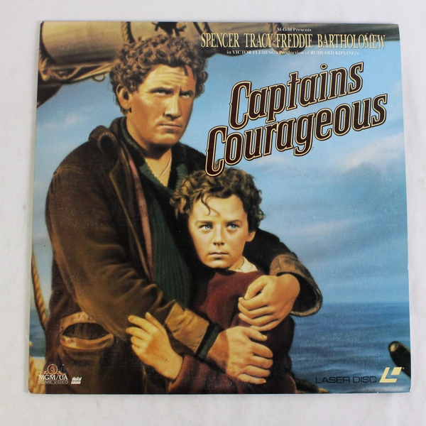 Captains Courageous Laserdisc 1992 Print Black and White
