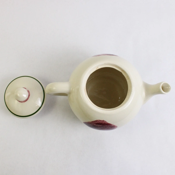 Hartstone Ceramic Teapot with Lid Tulip Flower Pattern 6 Cup Capacity