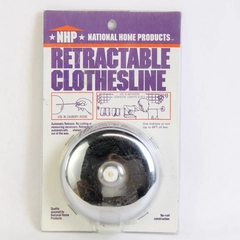National Home Products 8 Foot Nylon Retractable Clothesline NIP