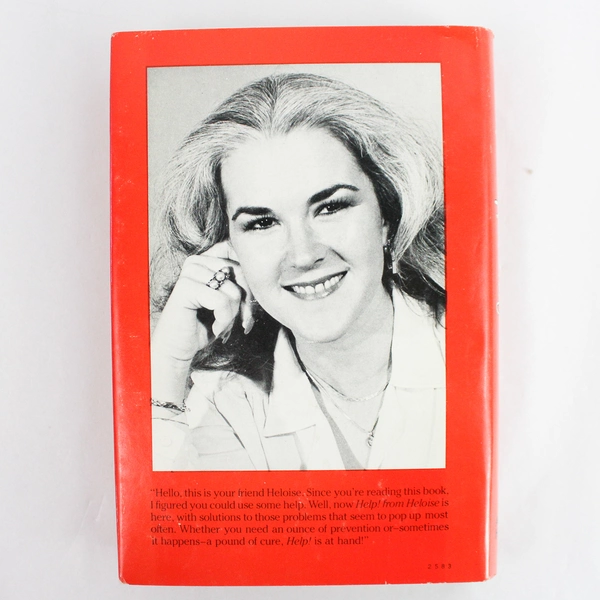 Vintage Help! From Heloise 1981 Hardcover Book with Dust Jacket