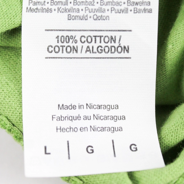 Gildan Softstyle Stomp Out Abuse Green Cotton T-Shirt Adult Size Large