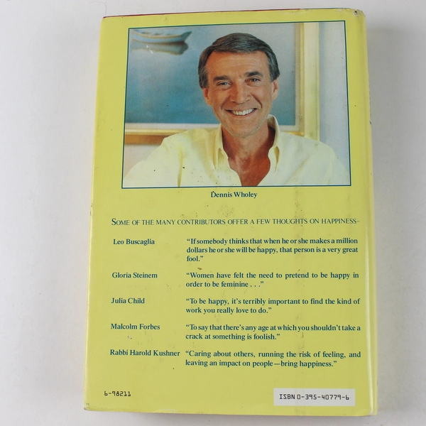 Are You Happy Some Answers to the Most Important Dennis Wholey 1986 HC