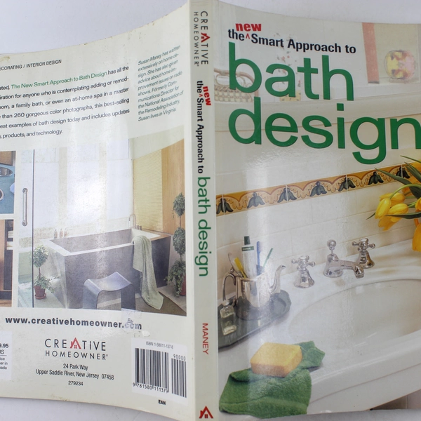New Smart Approach to Bath Design by Susan Maney 2003 Paperback - Good Condition