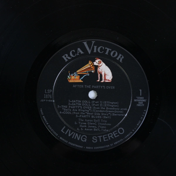 Aaron Bell Trio After the Party's Over 1958