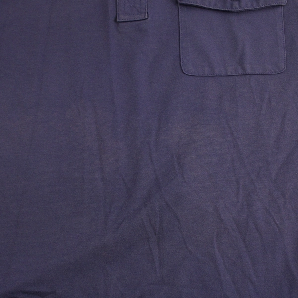 Perry Ellis Embroidered Indigo Polo Shirt Men's Size Large