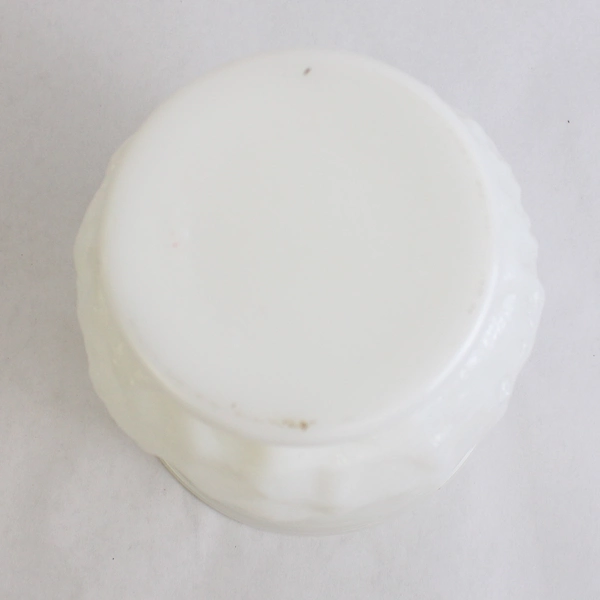 Vintage E.O. Brody Co. White Milk Glass Vase G109