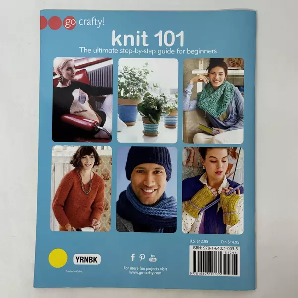 Knit 101 Go Crafty by Mixed Media Resources 2017
