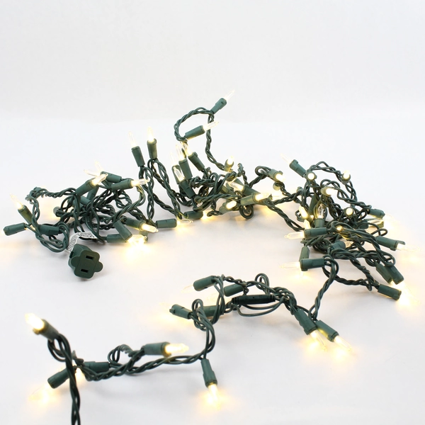 Lot Of 2 GE StayBright 100-Count 24.75-ft Warm White Mini LED Christmas Lights