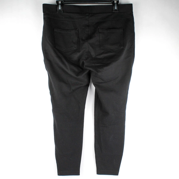 Matty M Black Pull-On Skinny Leg Pants Women's Size Large