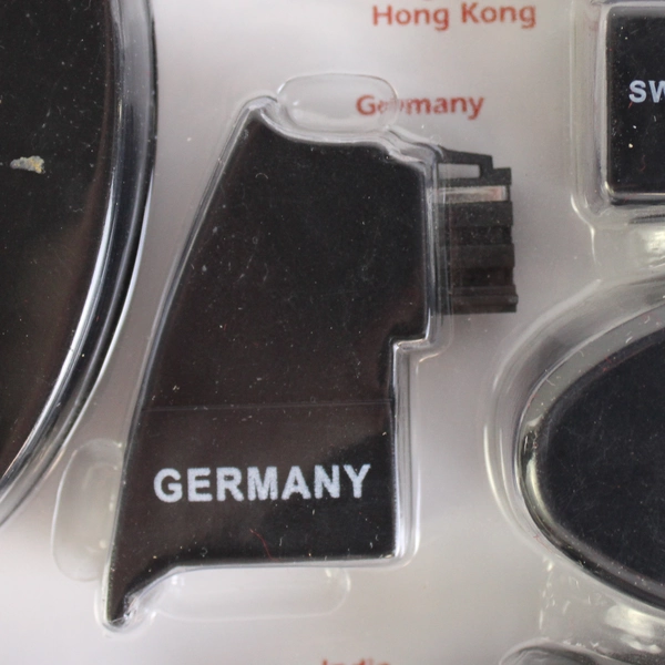 Optimum Global Phone Adapter Kit 8 Pc Set 7 Adapters 8 Foot Retractable Cord NIP