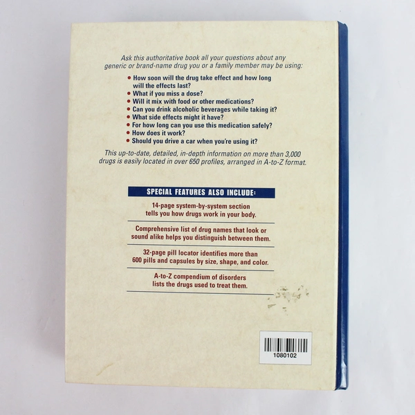 Reader's Digest 1998 Prescription & Over-the-Counter Drugs Hardcover Book