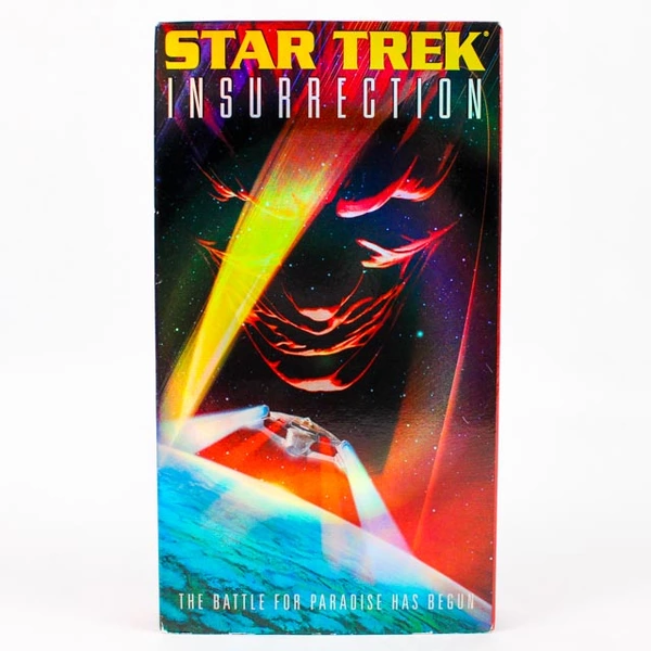 Star Trek Insurrection Patrick Stewart 1999 Paramount VHS PG