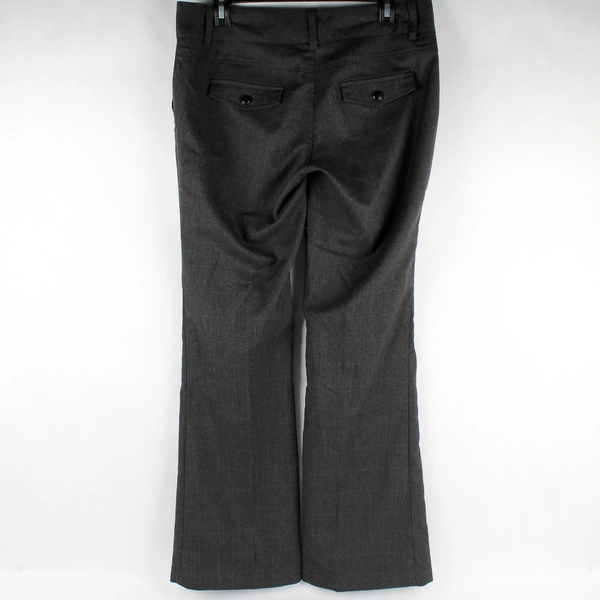 Spacegirlz Gray and Purple Plaid Wide-Leg Pants Juniors Size 9