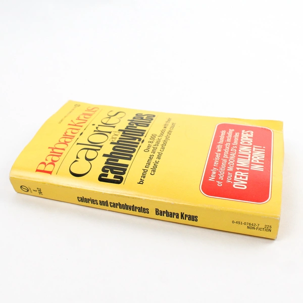 Calories and Carbohydrates by Barbara Kraus 1975 Paperback Signet Books