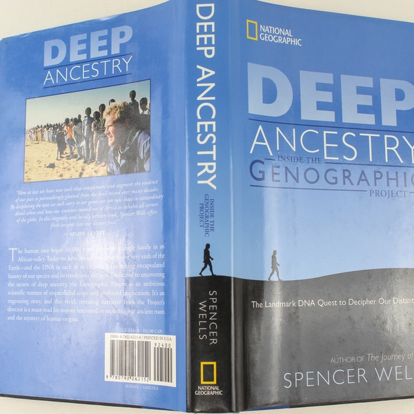 Deep Ancestry by Spencer Wells 2006 HC Genographic Project DNA Exploration