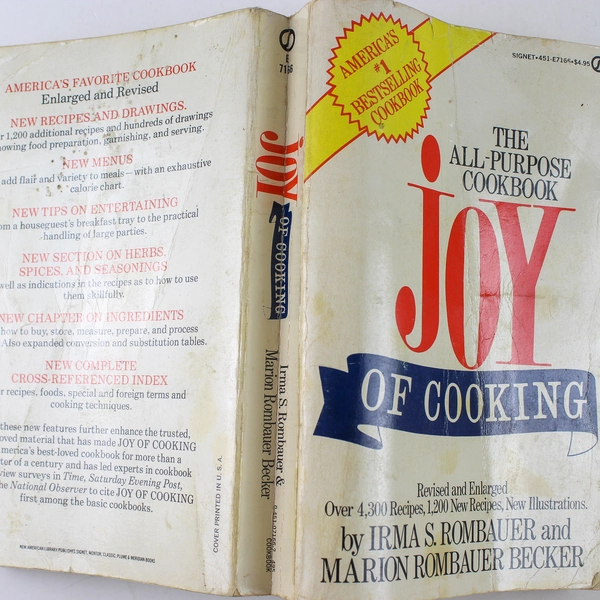Joy of Cooking The All-Purpose Cookbook Rombauer Becker S. Rombauer 1973 PB