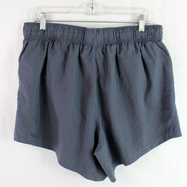 Athletic Works Men's Swim Trunks XL, Built-In Brief, Elastic Waist, Grey