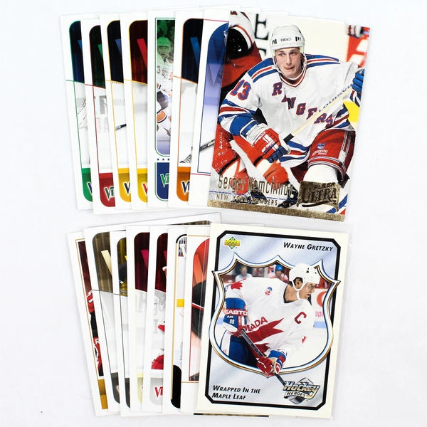 Lot of 16 Cards 1992-93 Upper Deck Hockey Heroes Insert #14 Wayne Gretzky