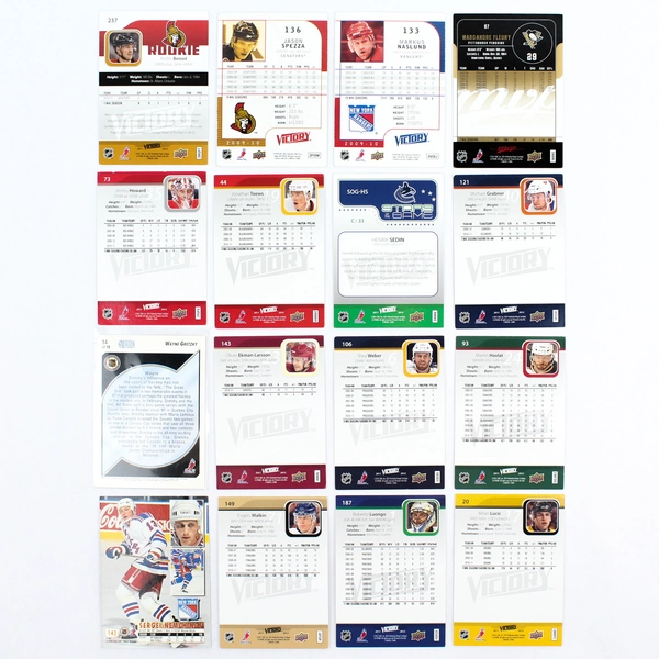 Lot of 16 Cards 1992-93 Upper Deck Hockey Heroes Insert #14 Wayne Gretzky